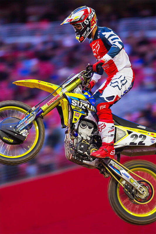 Chad Reed Motorcycle Cross Country Driver Poster Wall Art Print Home Wall Decor