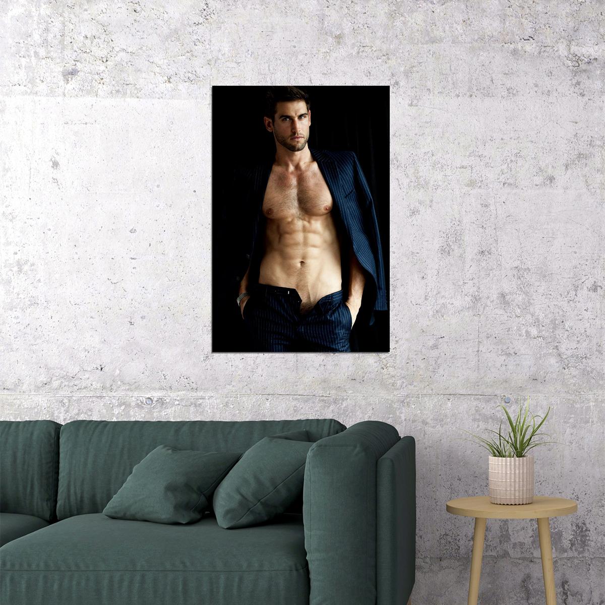 Men Of Irene Marie Sexy Male Model Poster Wall Art Print Home Wall Decor - xonomax