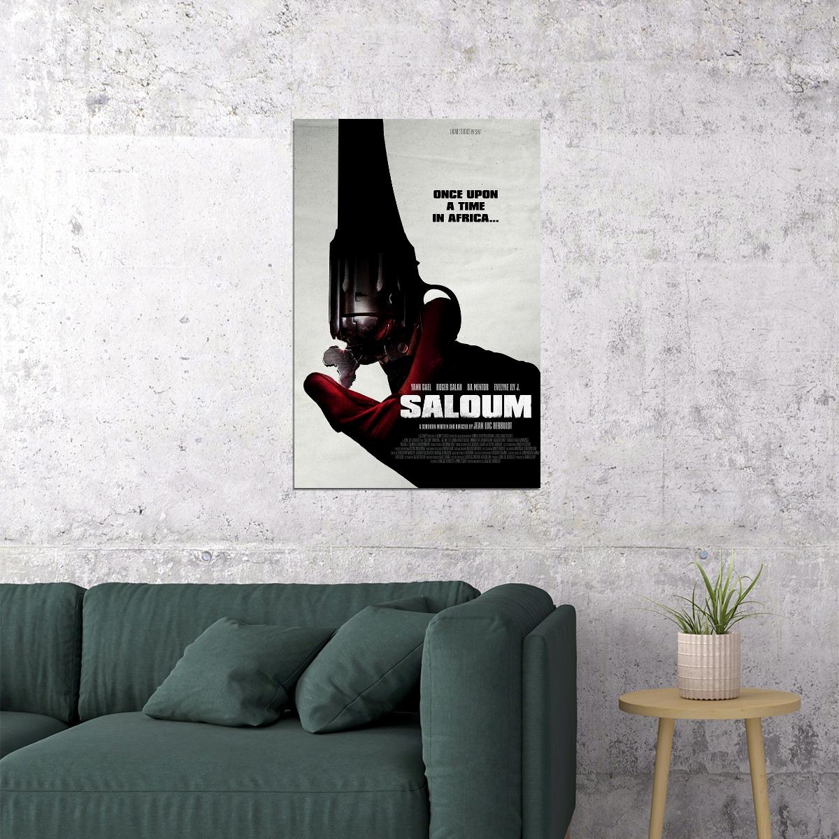 Saloum Movie 2021 Horror Thriller Poster Wall Art Print Home Wall Decor