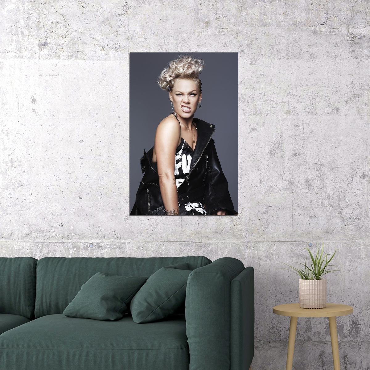 Pink Famous American Singer Pop Music Poster Wall Art Print Home Wall Decor