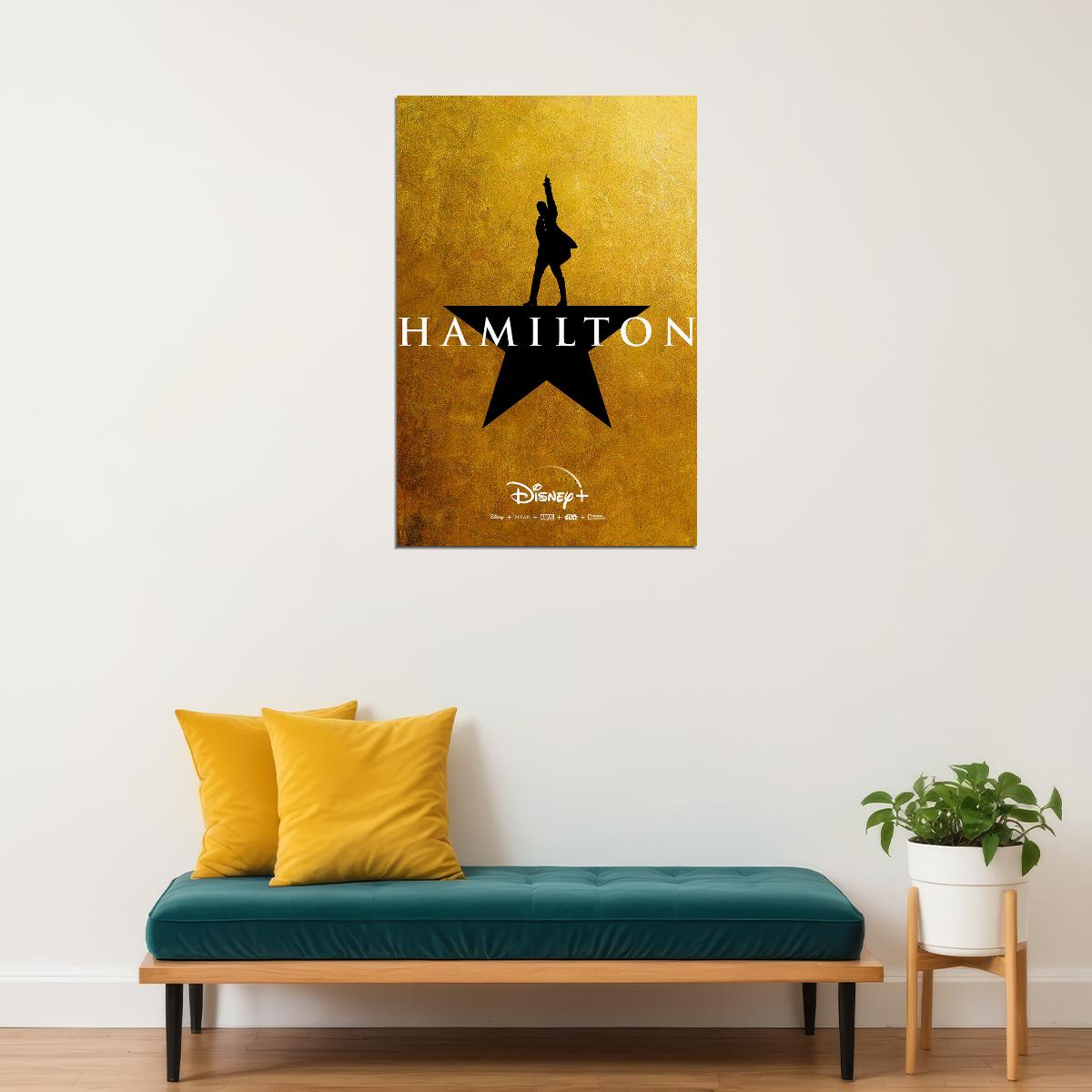 American Hamilton Musical Playbill Music Poster Wall Art Print Home Wall Decor - xonomax