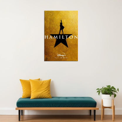 American Hamilton Musical Playbill Music Poster Wall Art Print Home Wall Decor - xonomax