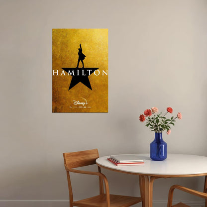 American Hamilton Musical Playbill Music Poster Wall Art Print Home Wall Decor - xonomax