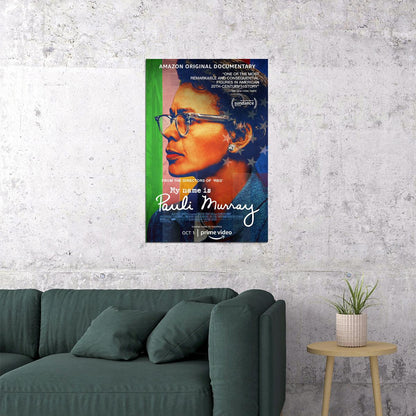 My Name Is Pauli Murray Movie Documentary Poster Wall Art Print Home Wall Decor