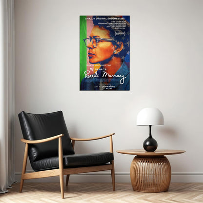 My Name Is Pauli Murray Movie Documentary Poster Wall Art Print Home Wall Decor