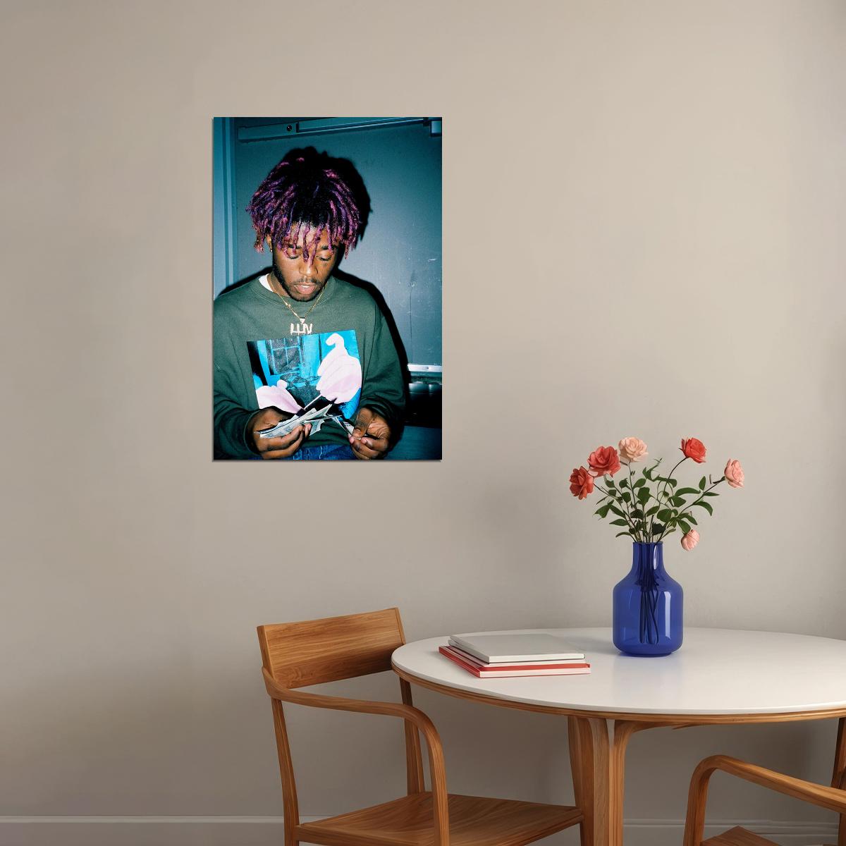 Lil Uzi Vert Music Star Singer Rapper Poster Wall Art Print Home Wall Decor