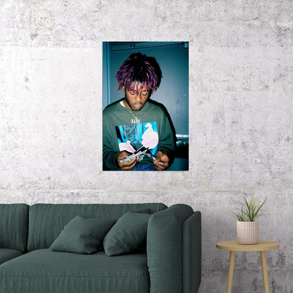 Lil Uzi Vert Music Star Singer Rapper Poster Wall Art Print Home Wall Decor