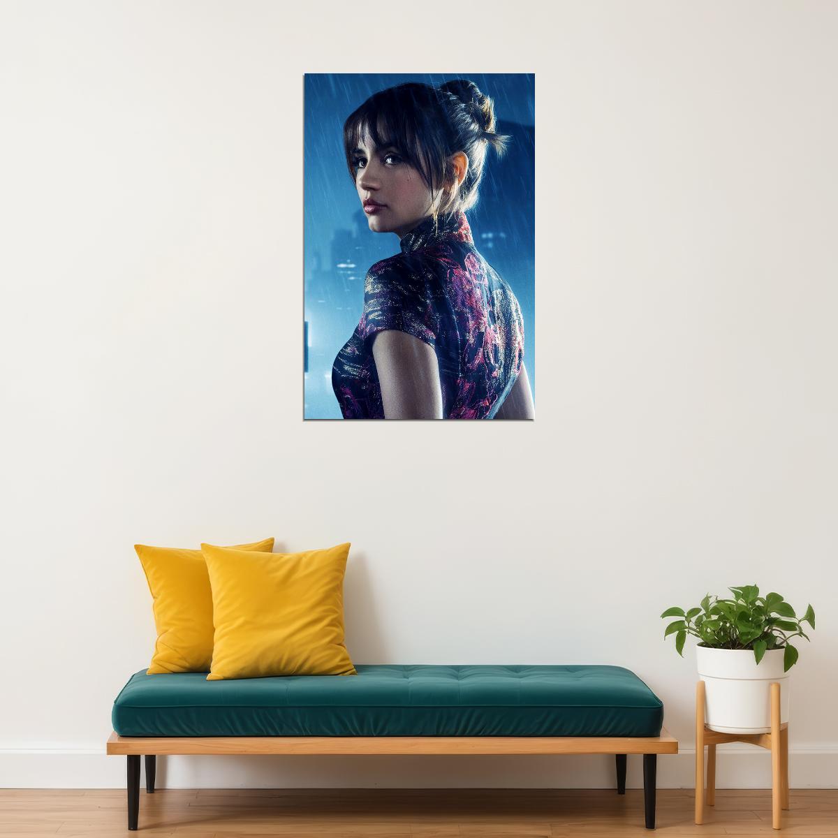Blade Runner 2049 2017 Movie Ana De Armas Action Poster Wall Art Print Home Wall Decor - xonomax