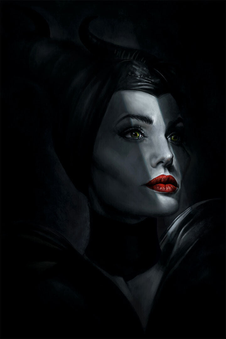 Maleficent Mistress Of Evil Movie 2019 Fantasy Poster Wall Art Print Home Wall Decor - xonomax