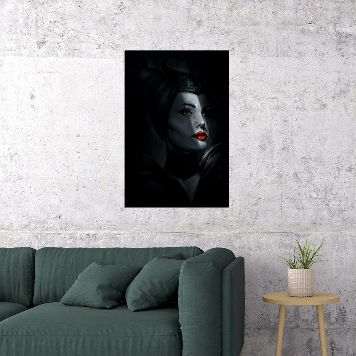 Maleficent Mistress Of Evil Movie 2019 Fantasy Poster Wall Art Print Home Wall Decor - xonomax