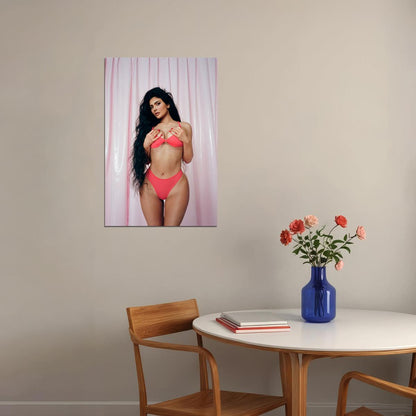 Kylie Jenner Sexy Actress Fashion Dancer Model Poster Wall Art Print Home Wall Decor - xonomax