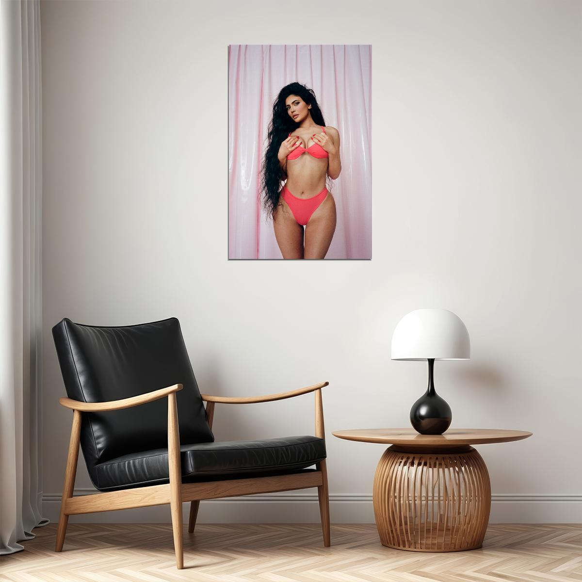 Kylie Jenner Sexy Actress Fashion Dancer Model Poster Wall Art Print Home Wall Decor - xonomax