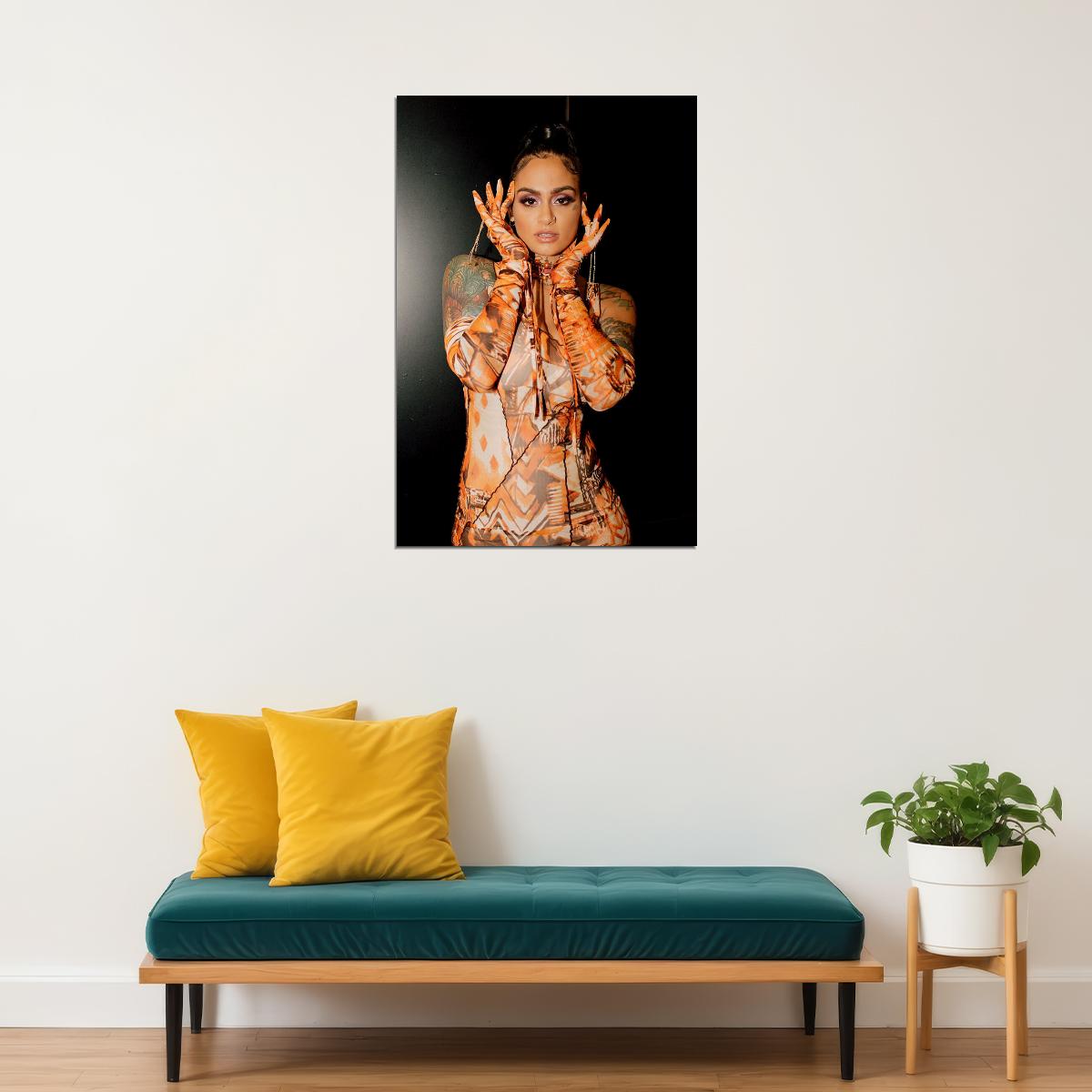 Kehlani Music Singer Star Beauty Poster Wall Art Print Home Wall Decor - xonomax