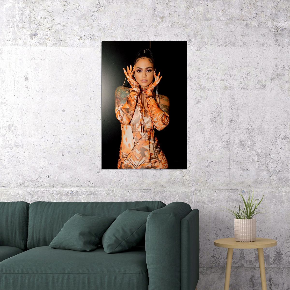 Kehlani Music Singer Star Beauty Poster Wall Art Print Home Wall Decor - xonomax
