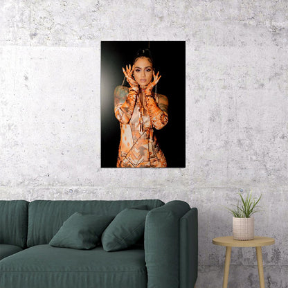 Kehlani Music Singer Star Beauty Poster Wall Art Print Home Wall Decor - xonomax