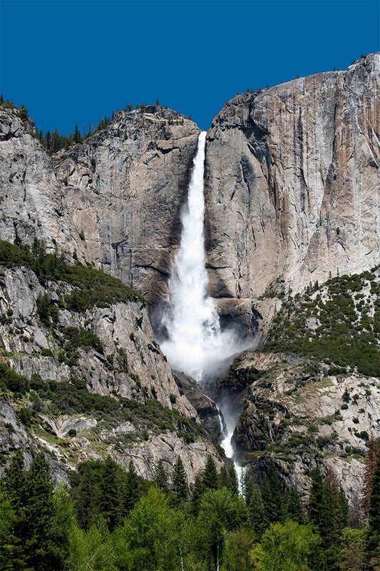 Waterfalls In Yosemite National Park Picture Poster Wall Art Print Home Wall Decor - xonomax