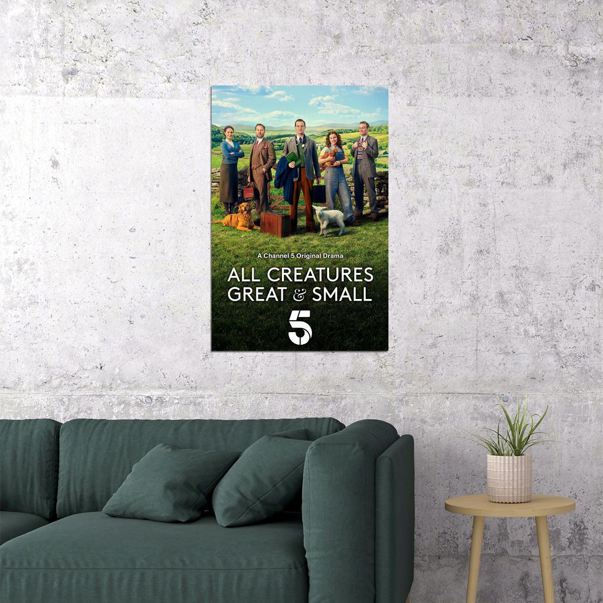 All Creatures Great And Small Movie Comedy Drama Poster Wall Art Print Home Wall Decor