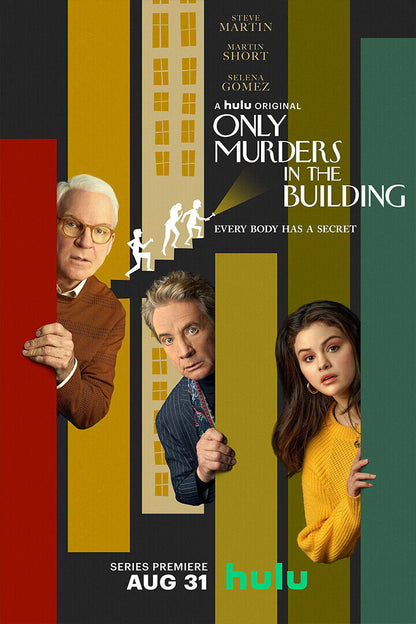 Only Murders In The Building Movie Drama Comedy Poster Wall Art Print Home Wall Decor