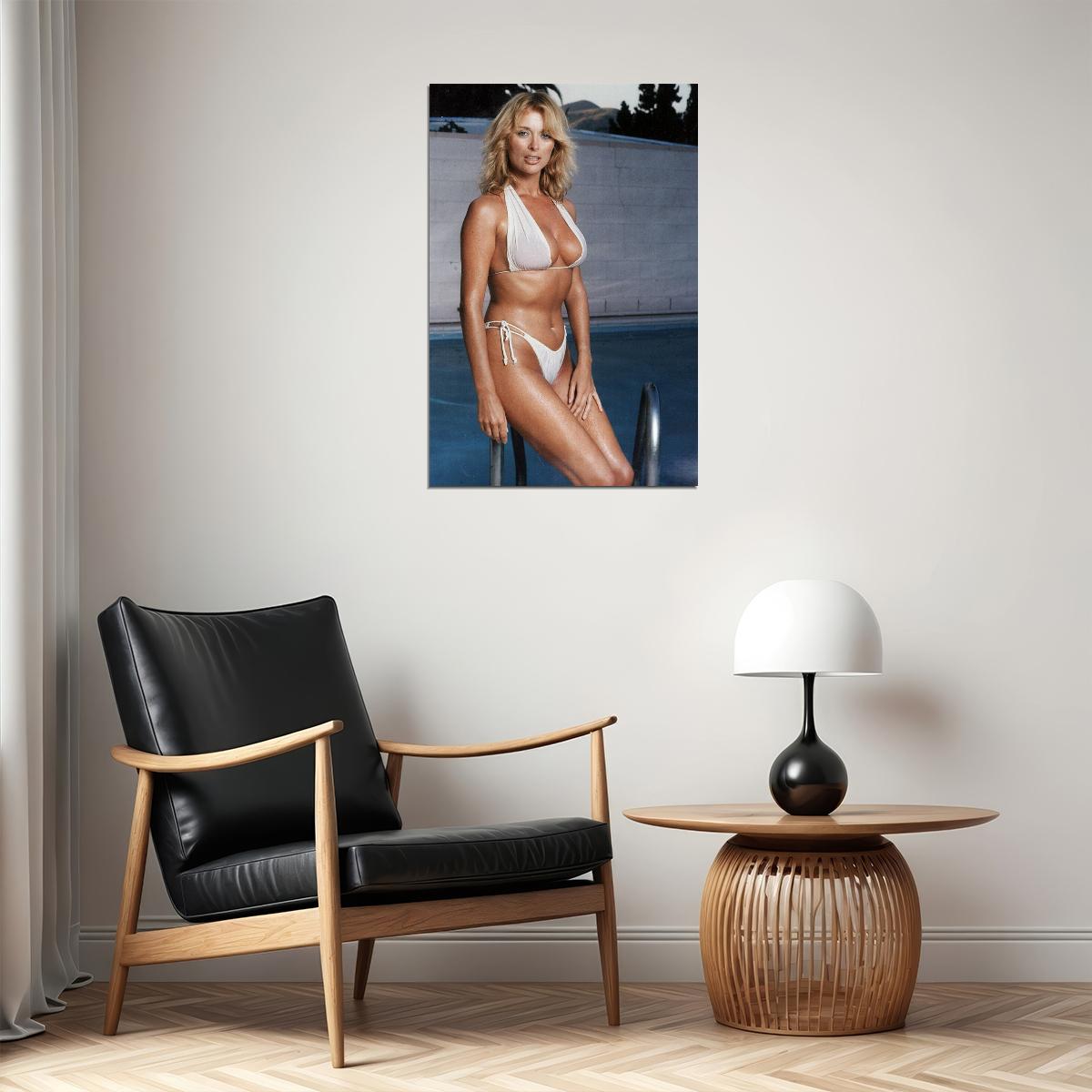 Sybil Danning Movie Actress Actor White Bikini Poster Wall Art Print Home Wall Decor