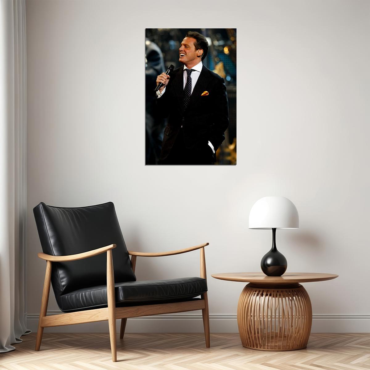 Luis Miguel Latin Male Singer Music Event Singing Poster Wall Art Print Home Wall Decor