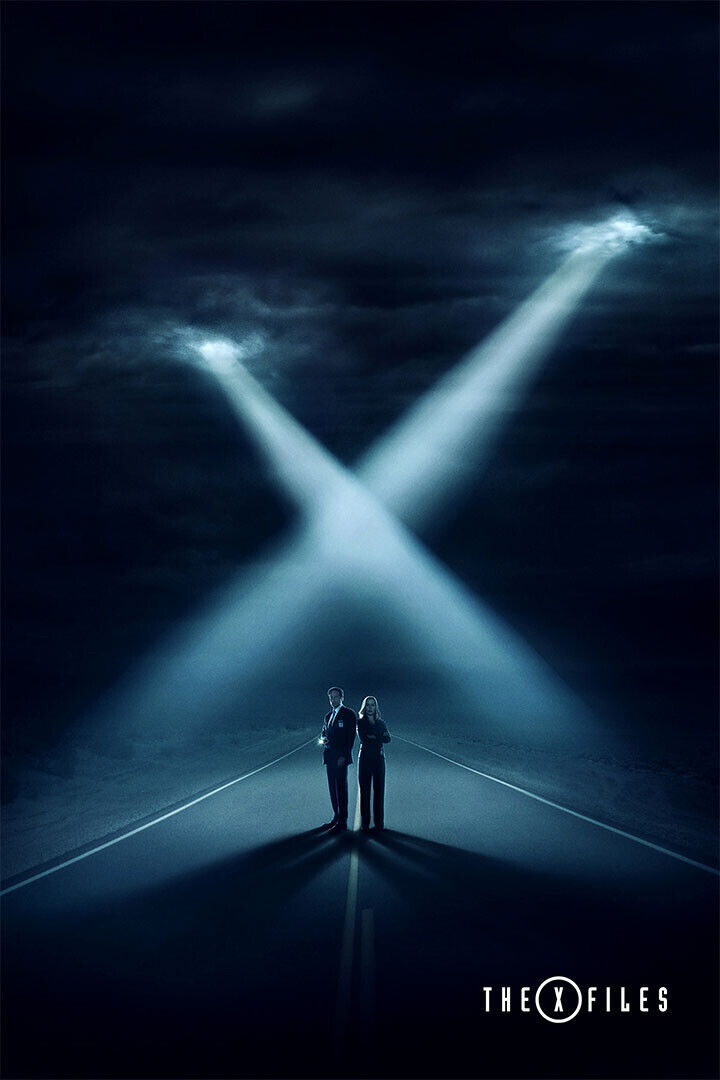 X Files Tv Series Sci Fi Action Poster Wall Art Print Home Wall Decor - xonomax