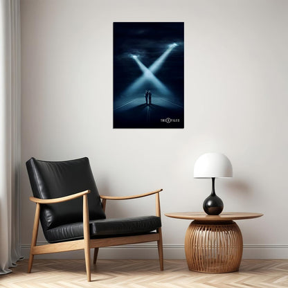 X Files Tv Series Sci Fi Action Poster Wall Art Print Home Wall Decor - xonomax