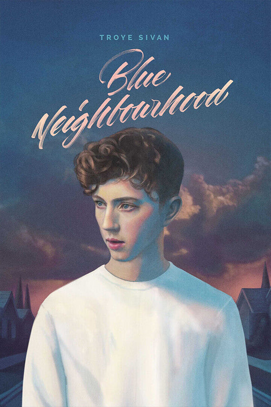 Troye Sivan Blue Neighbourhood Album Cover Musician Poster Wall Art Print Home Wall Decor