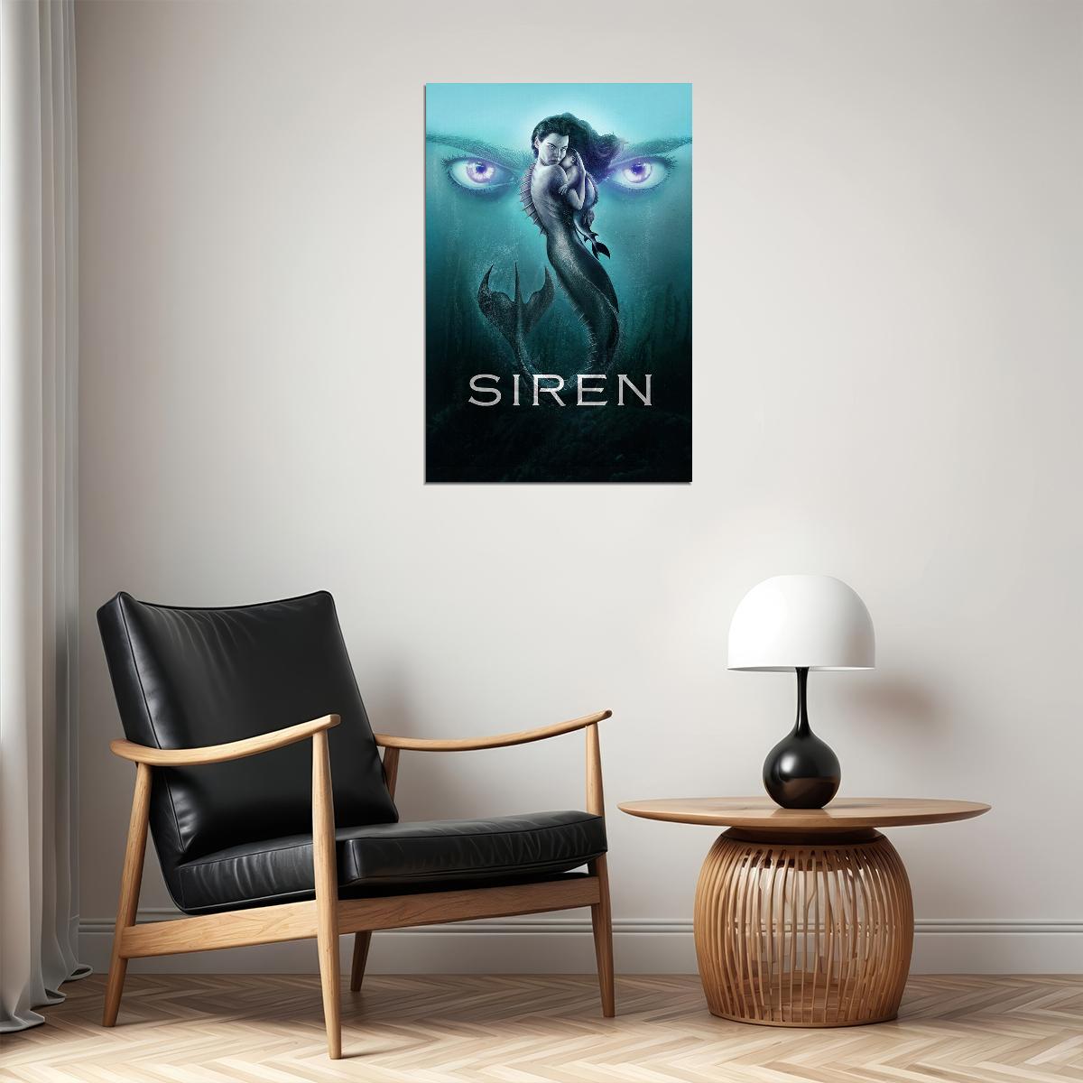 Siren Monster Mystery Tv Show Horror Poster Wall Art Print Home Wall Decor