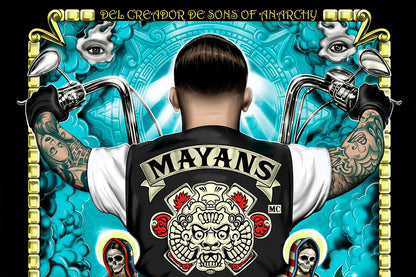 Mayans Mc Edward Olmos Sons Of Anarchy Tv Show Poster Wall Art Print Home Wall Decor