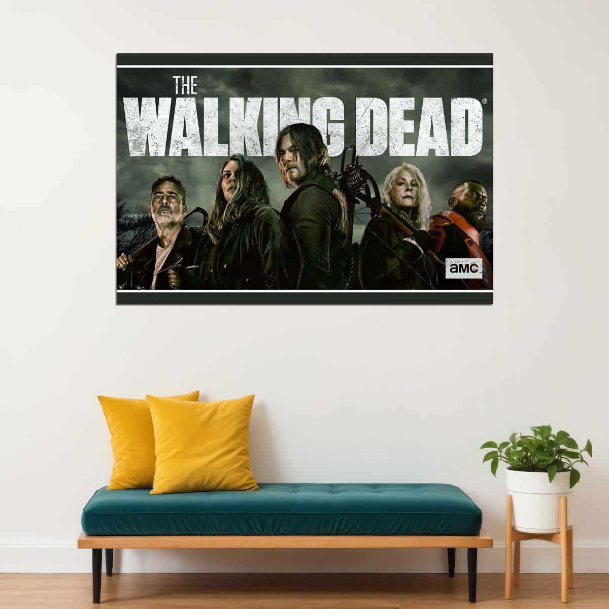 The Walking Dead Twd Season 10 Tv Series Poster Wall Art Print Home Wall Decor