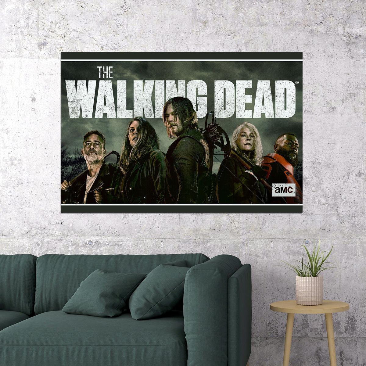 The Walking Dead Twd Season 10 Tv Series Poster Wall Art Print Home Wall Decor