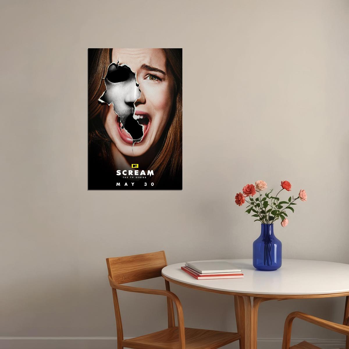 Scream American Horror Tv Show Movie Poster Wall Art Print Home Wall Decor