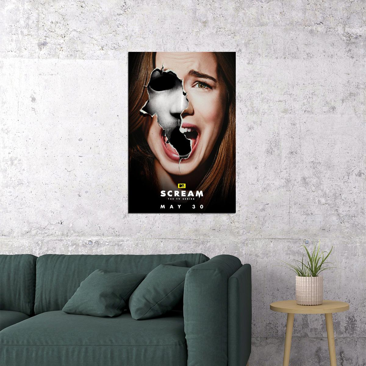 Scream American Horror Tv Show Movie Poster Wall Art Print Home Wall Decor