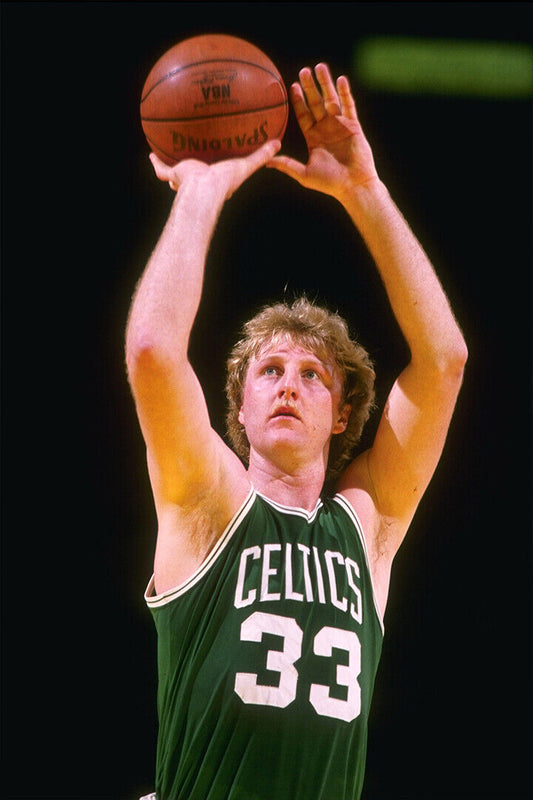 Larry Bird Boston Nba Classic Star Mvp Poster Wall Art Print Home Wall Decor