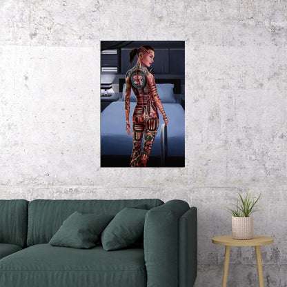 Mass Effect 4 Andromeda Me Fighting Shooting Game Poster Wall Art Print Home Wall Decor