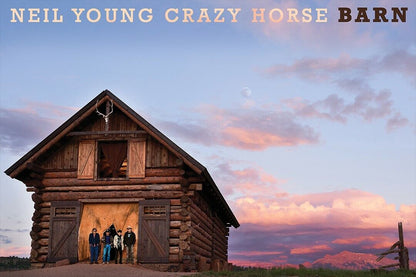 Neil Young Barn Music Album Cover Songwriter Poster Wall Art Print Home Wall Decor - xonomax