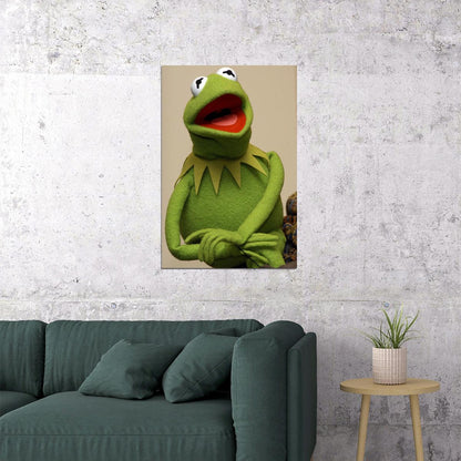 Kermit The Frog Fictional Character Poster Wall Art Print Home Wall Decor - xonomax