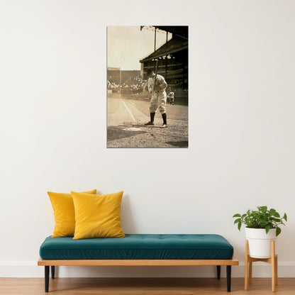 Lou Gehrig Retires In Yankee Stadium Poster Wall Art Print Home Wall Decor