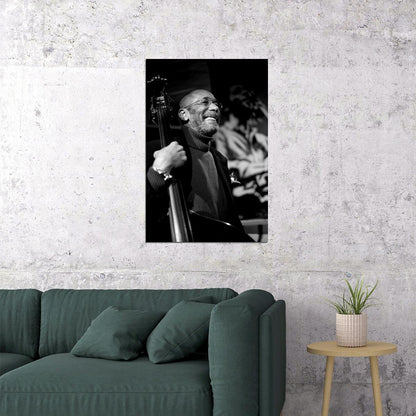 Jazz Bassist Ron Carter Musician Poster Wall Art Print Home Wall Decor