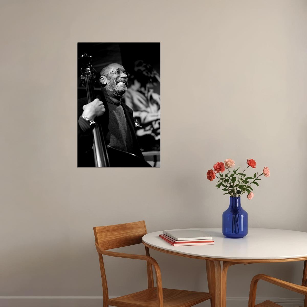 Jazz Bassist Ron Carter Musician Poster Wall Art Print Home Wall Decor