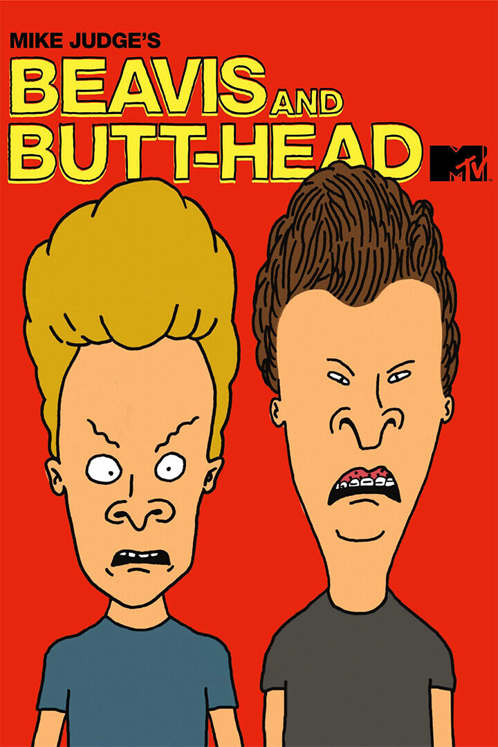 Beavis And Butt-head Do America Movie Poster Wall Art Print Home Wall Decor