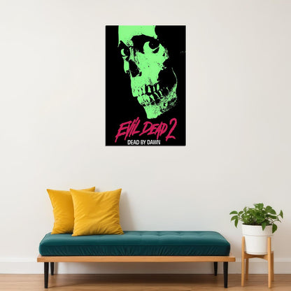 Evil Dead 2 Dead By Dawn American Black Comedy Poster Wall Art Print Home Wall Decor