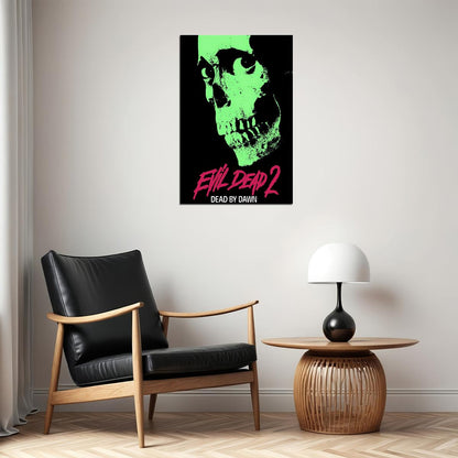 Evil Dead 2 Dead By Dawn American Black Comedy Poster Wall Art Print Home Wall Decor