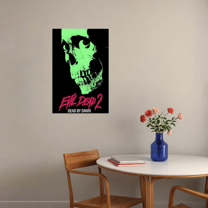 Evil Dead 2 Dead By Dawn American Black Comedy Poster Wall Art Print Home Wall Decor