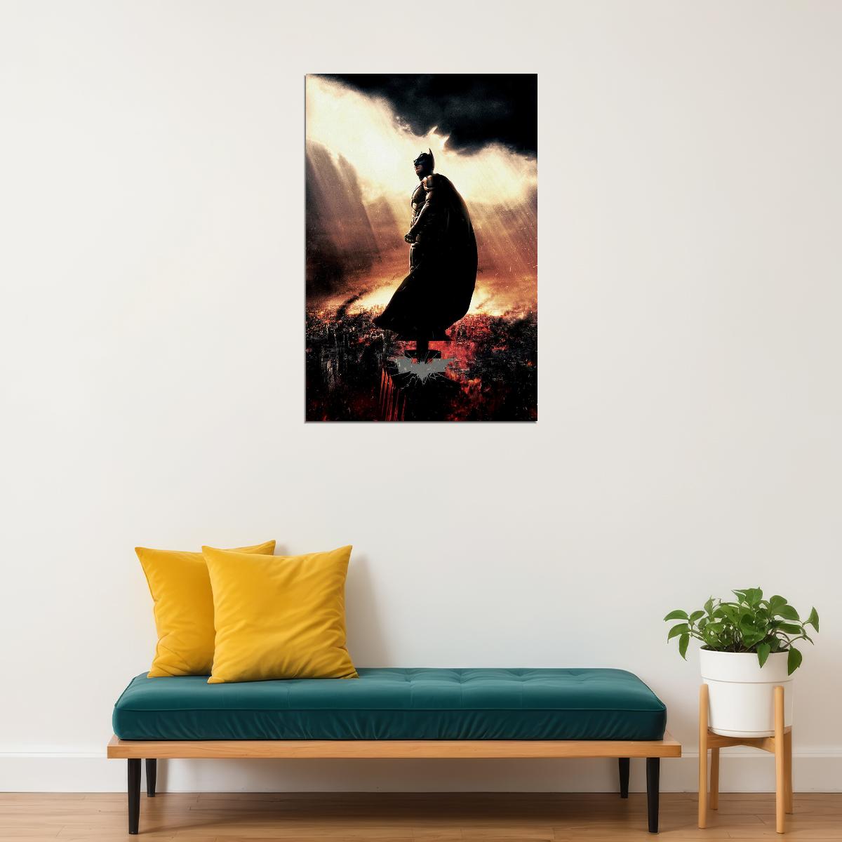 The Dark Knight Rises Fantasy Adventure Poster Wall Art Print Home Wall Decor - xonomax