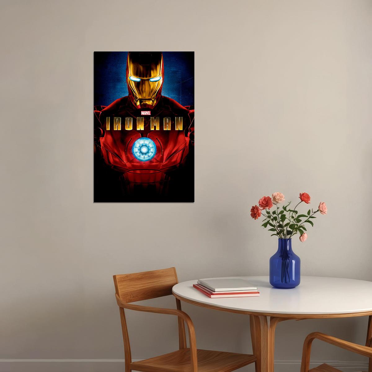 Iron Man Action Adventure Fantasy Poster Wall Art Print Home Wall Decor