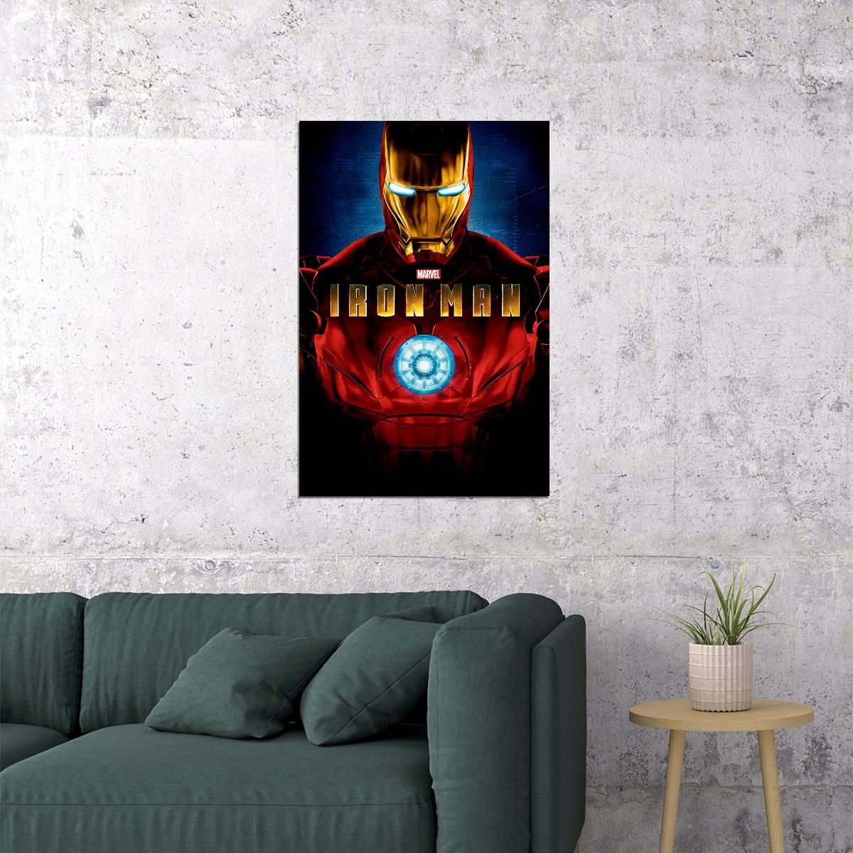 Iron Man Action Adventure Fantasy Poster Wall Art Print Home Wall Decor