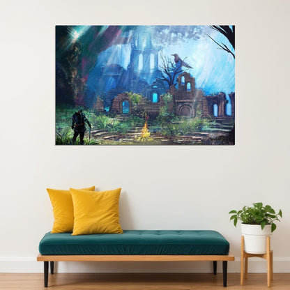 Dark Souls 2 Hot Game Video Game Action Game Poster Wall Art Print Home Wall Decor