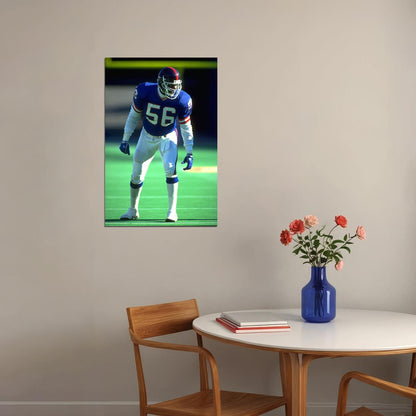 Lawrence Taylor New York American Football Player Poster Wall Art Print Home Wall Decor