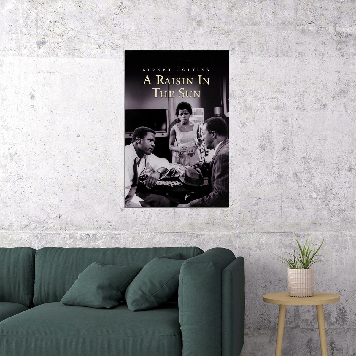 Raisin In The Sun Movie Drama Family Poster Wall Art Print Home Wall Decor